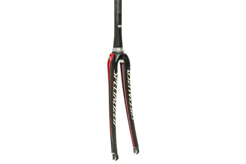 2009 specialized tarmac sl carbon road fork 700c 9x100mm qr black red