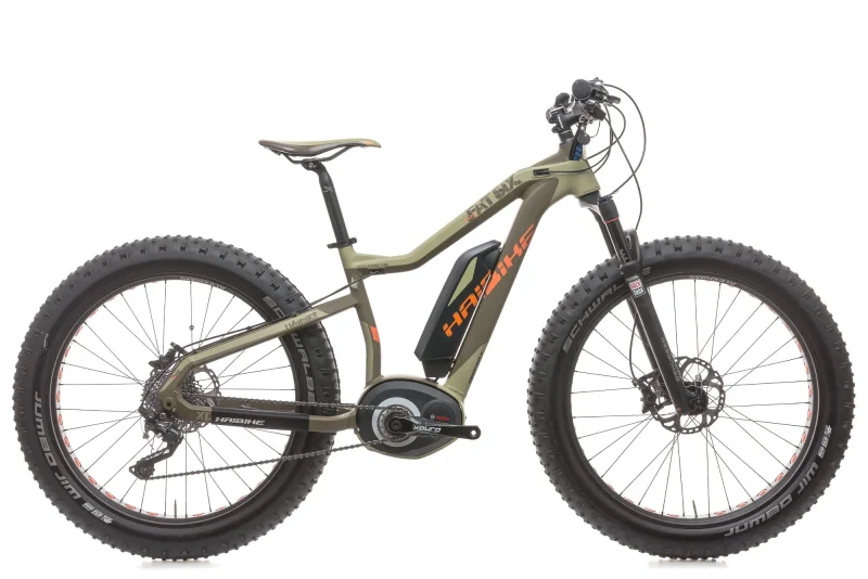 2015 haibike fat six 15 5in e bike mint condition