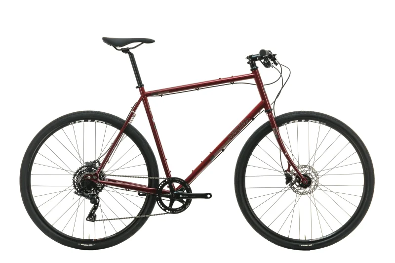 2022 bombtrack arise x large touring bike glossy dark cherry finish scaled