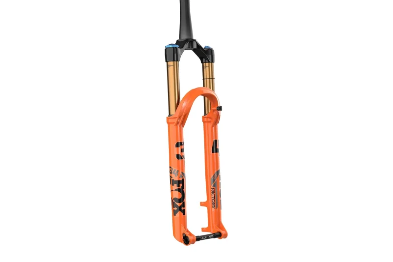 2022 fox 34 factory 29 140mm fork shiny orange grip2 15x110mm 44mm offset