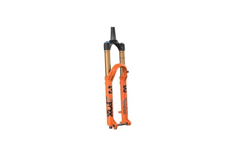 2023 fox 38 factory 29 170mm fork shiny orange grip2 kabolt