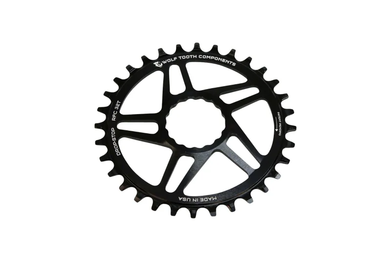 32t wolf tooth cinch drop stop chainring for boost cranks