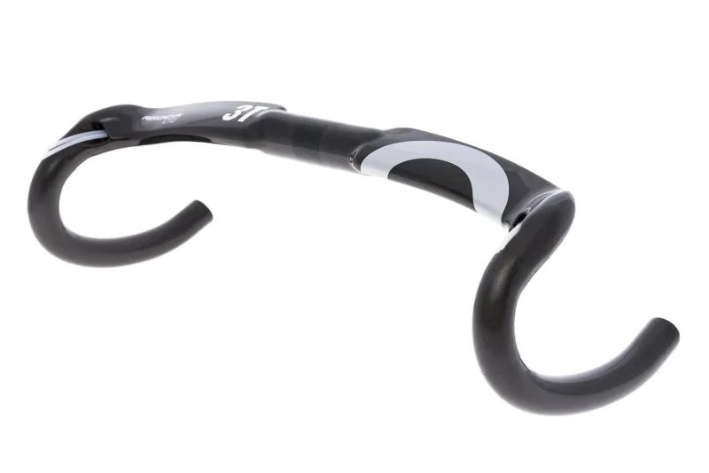 3t aeronova ltd carbon handlebar 31 8mm x 44cm black silver