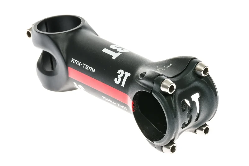 3t arx team 100mm 6 aluminum stem black red