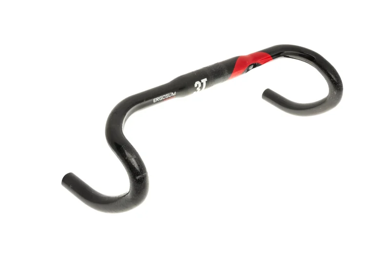 3t ergosum team carbon handlebar 42cm 31 8mm black red scaled