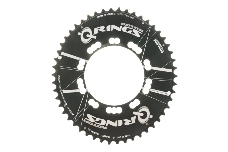 aero rotor q ring 50t chainring 11 speed 110mm bcd