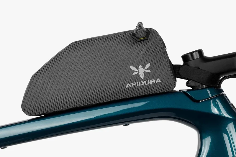 apidura expedition top tube pack waterproof bike bag