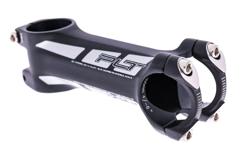 black 6 aluminum stem 31 8mm 100mm clamp