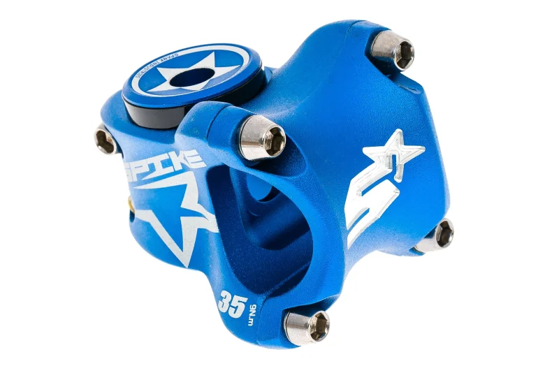 blue spank spike race alloy stem 35mm rise 31 8mm clamp scaled