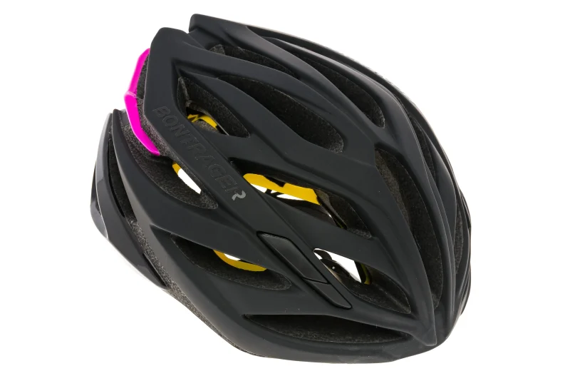 bontrager circuit mips women s bike helmet small 51 57cm black vice pink scaled