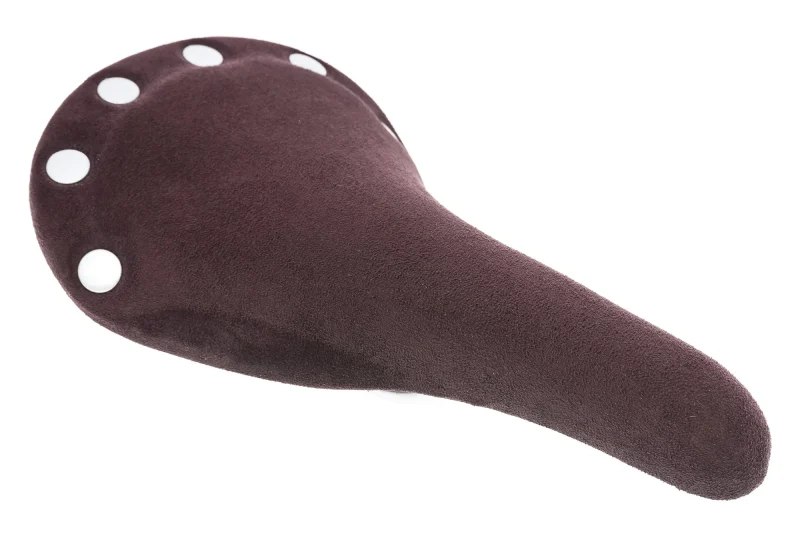 brown suede rivet saddle 150mm cro mo