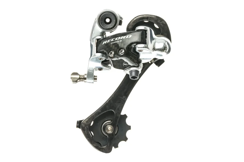 campagnolo record titanium 10 speed long cage rear derailleur