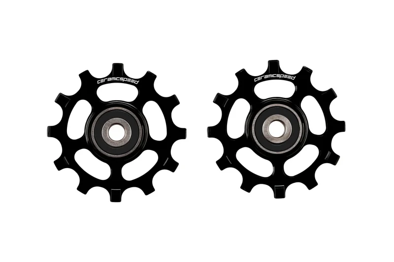 ceramicspeed 12 speed black pulley wheels for campagnolo