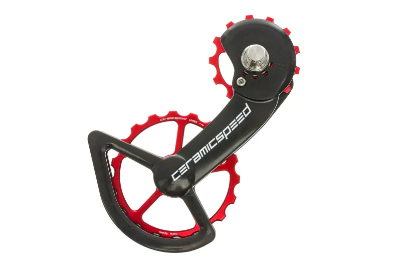 ceramicspeed ospw shimano 9100 8000 11 speed long cage red