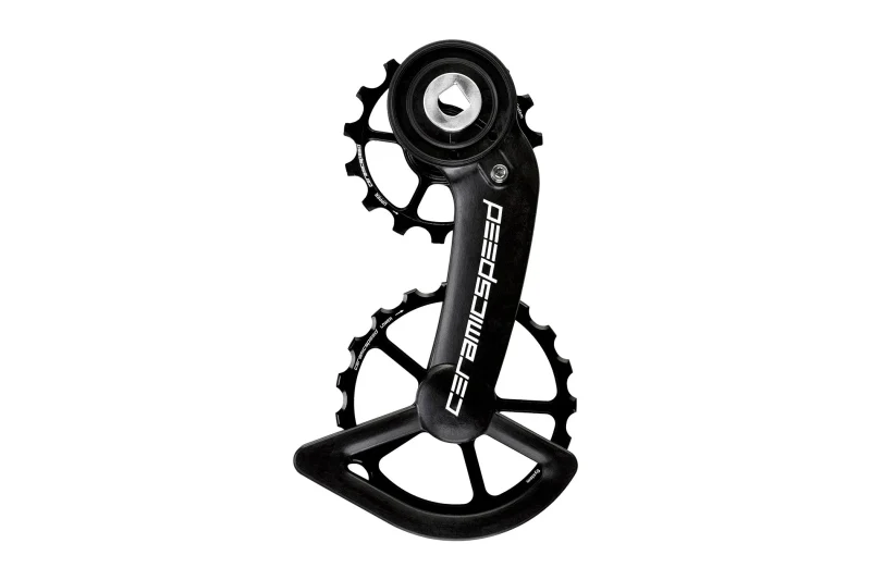 ceramicspeed overdrive pulley wheel system for sram red force axs black