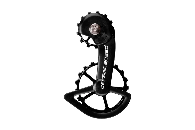 ceramicspeed oversized pulley wheel system for shimano 9100 r8000 black