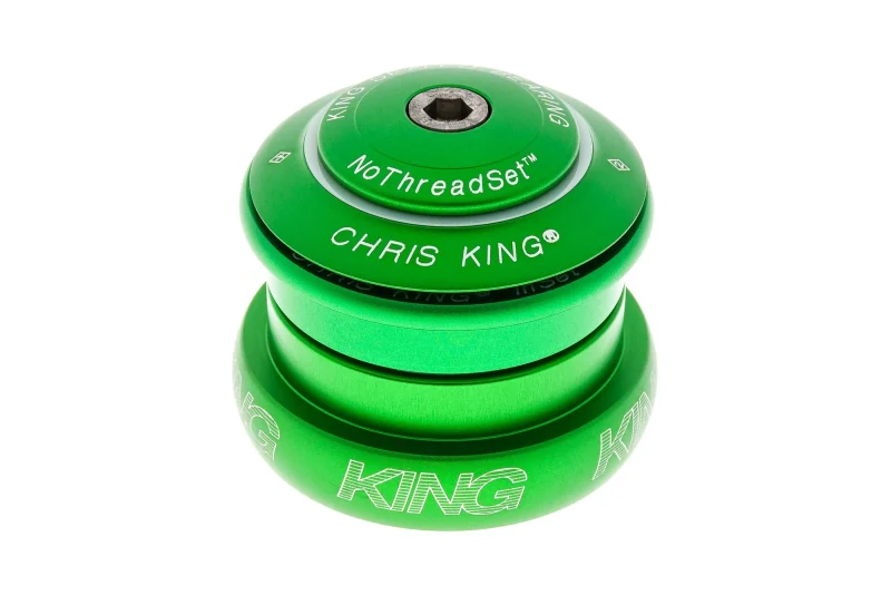 chris king inset 8 tapered 1 5 headset matte emerald