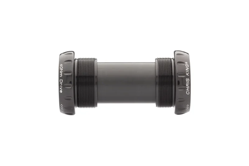 chris king threadfit 24 bottom bracket for shimano hollowtech ii english threading