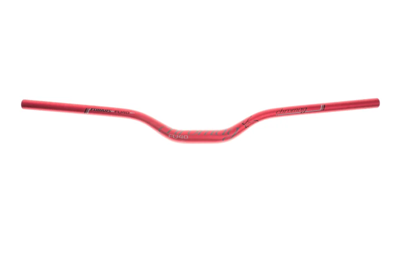 chromag fubars fu40 alloy handlebar 780mm 40mm rise ano red scaled