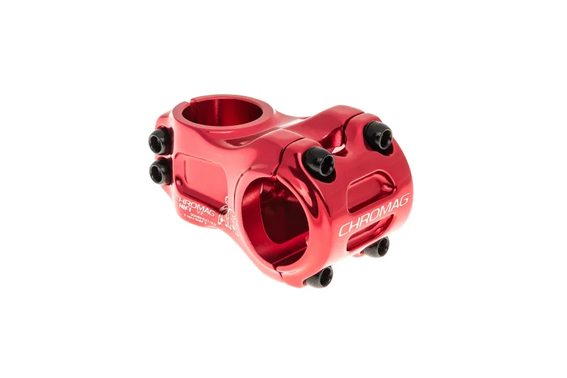 chromag hifi v2 50mm alloy stem 31 8mm 0 red anodized scaled