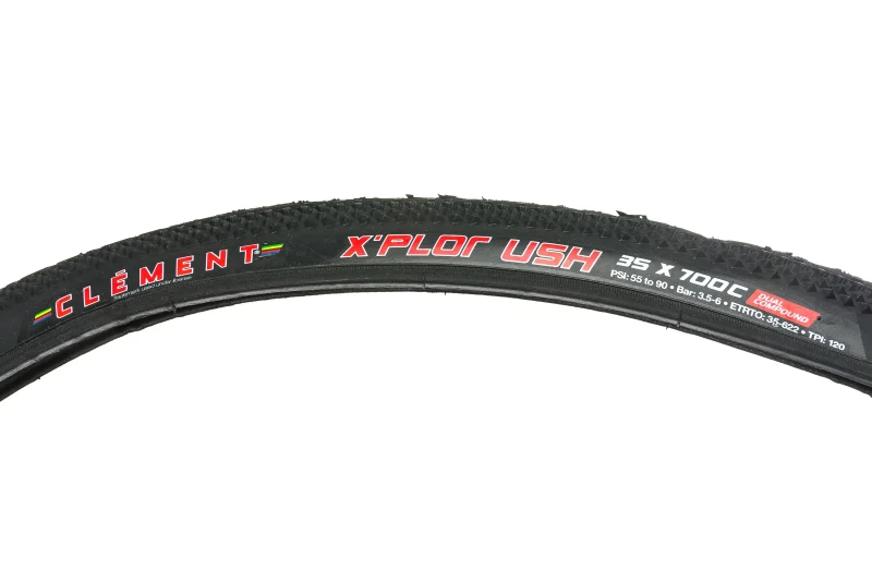 clement x plor ush 700c 35mm 120 tpi clincher tire dual compound black scaled