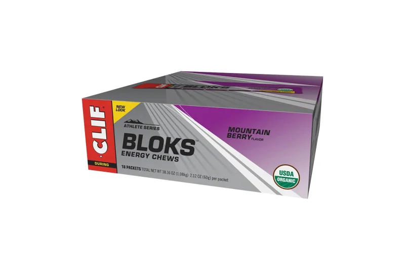 clif shot bloks mountain berry 18 pack