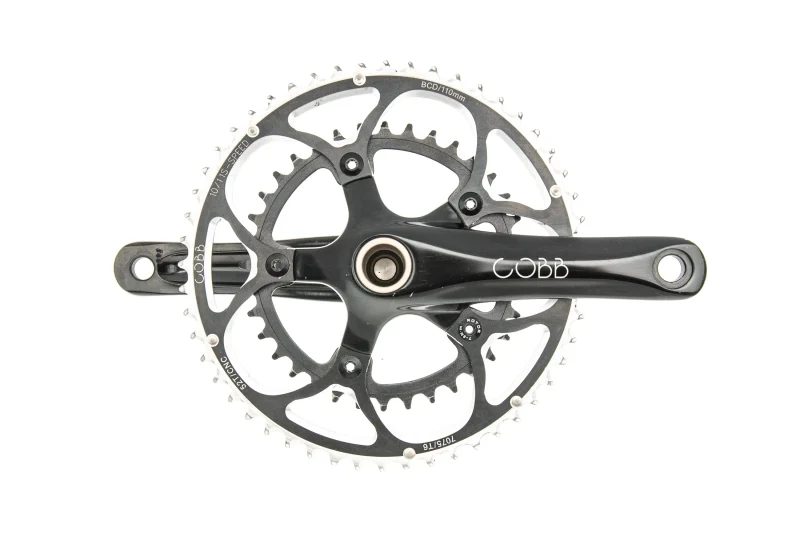 cobb shortcranks road crankset 11 speed 145mm 52 36t 110 bcd gxp scaled