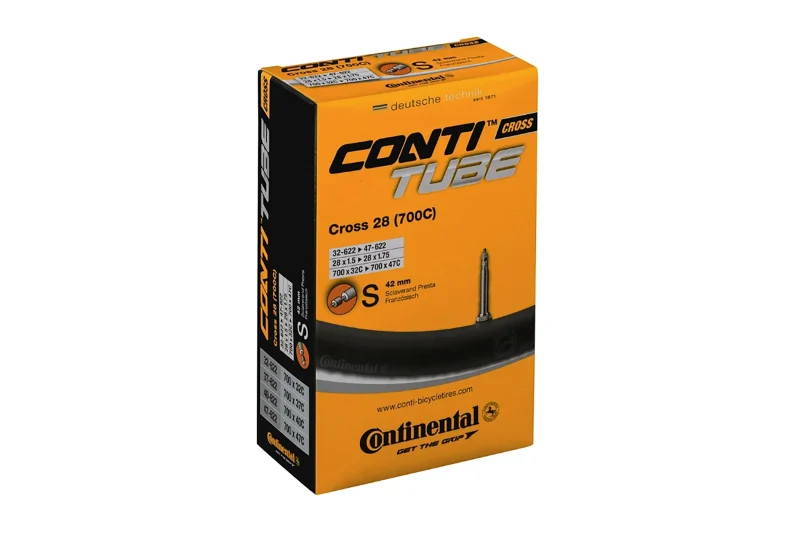 continental 28 cross tubes 700c x 25 32mm 42mm presta valve