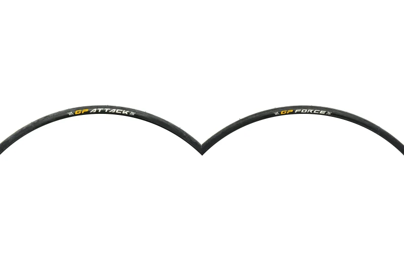 continental attack force 700c clincher tires pair 330tpi 22 24mm black