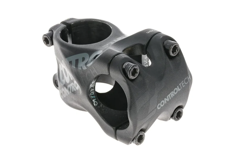 controltech lynx 31 8mm 40mm 0 black aluminum stem