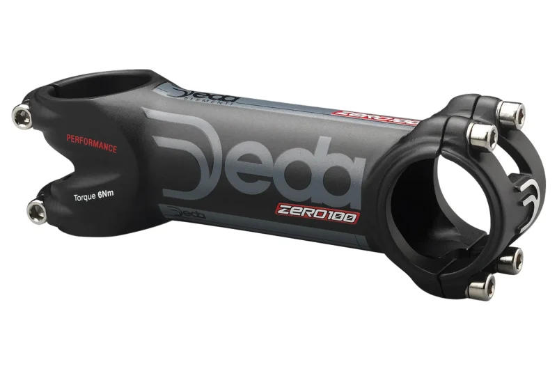 deda zero 100 bob 120mm 8 black aluminum stem