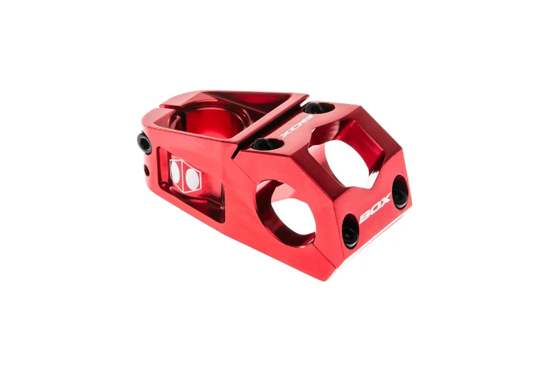 delta 0 aluminum stem 31 8mm clamp red scaled