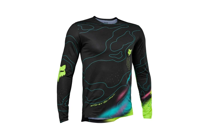 flexair lunar jersey black fox racing