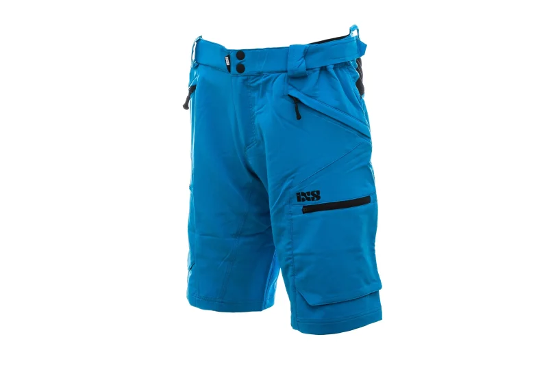 fluor blue ixs tema 6 1 trail shorts high performance outdoor gear scaled