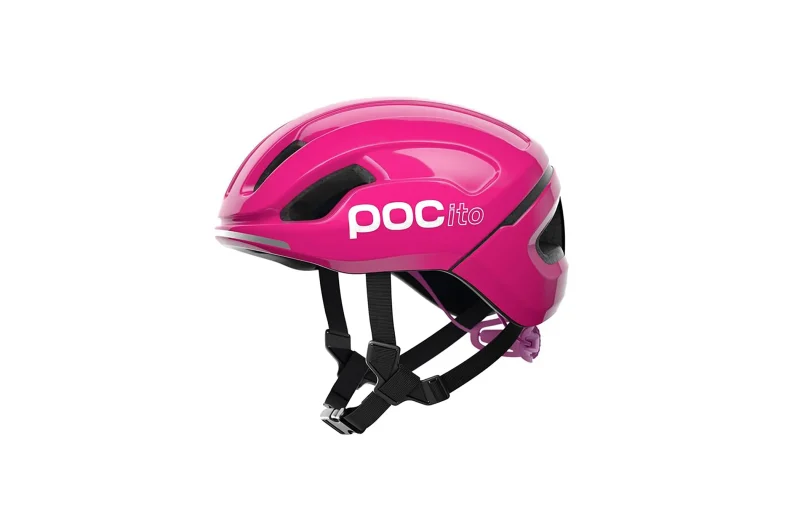 fluorescent pink pocito omne spin bike helmet small 51 56cm