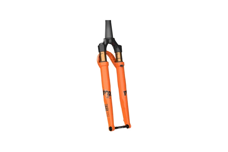 fox 32 factory 700c 40mm fork 2022 shiny orange fit4 3 position adjust