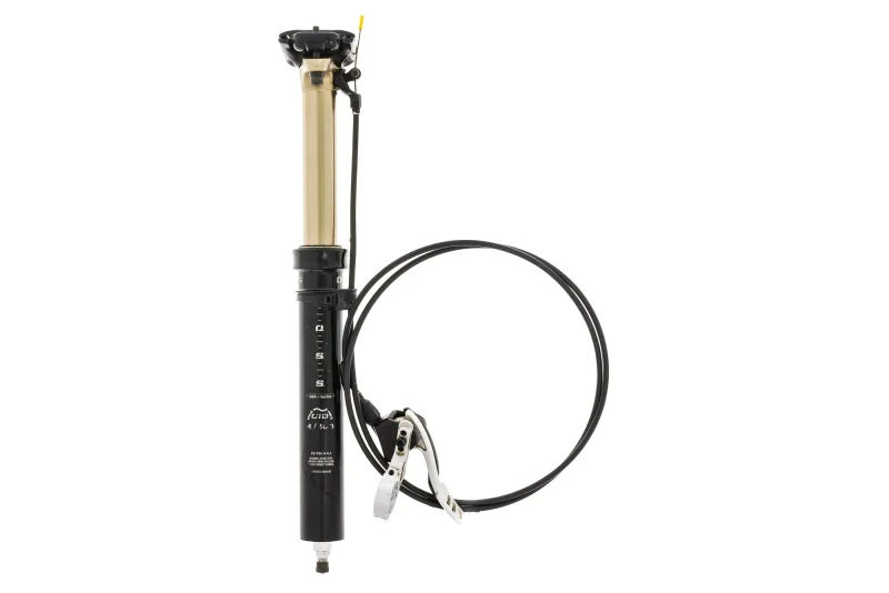 fox doss 100mm dropper post 30 9x375mm high performance compact travel