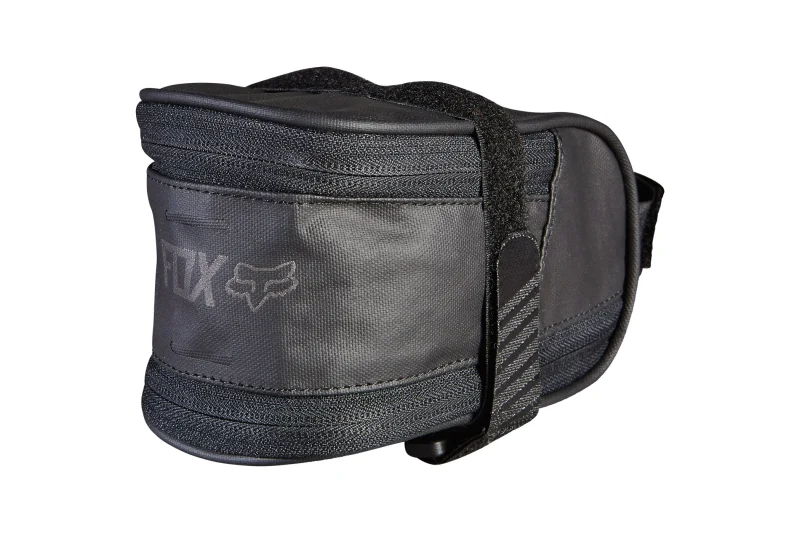 fox racing black seat bag