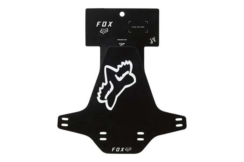 fox racing black white mud guards