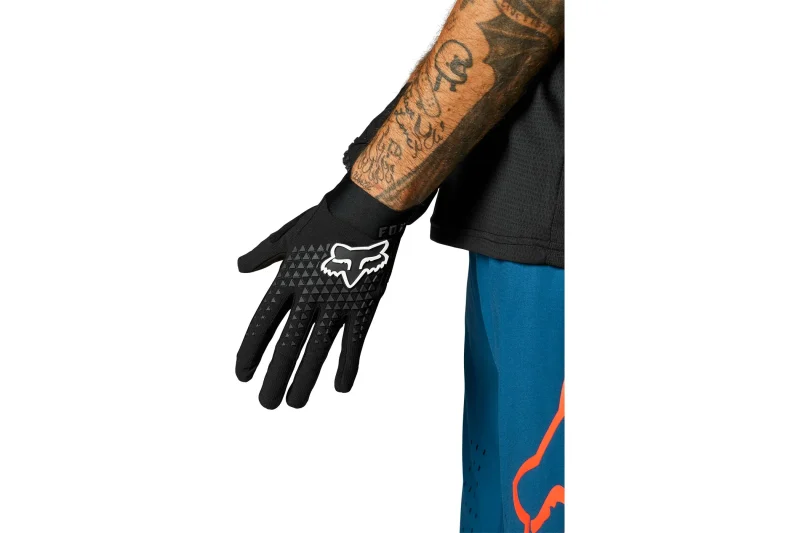 fox racing defend black gloves limited stock