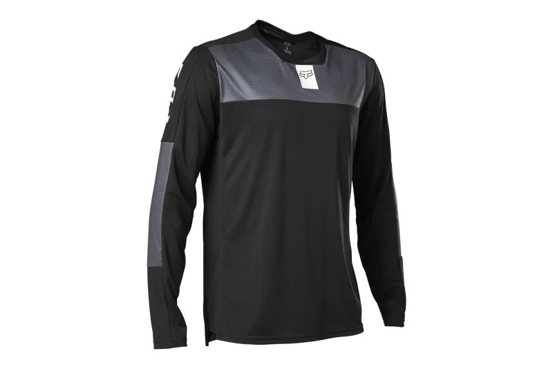 fox racing defend long sleeve jersey foxhead black