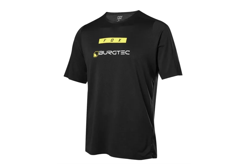 fox racing flexair delta ss black jersey 1