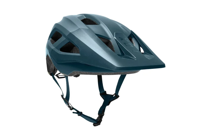 fox racing mainframe mips slate blue bike helmet