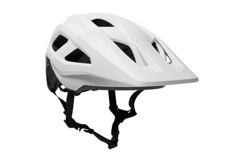 fox racing mainframe mips white bike helmet