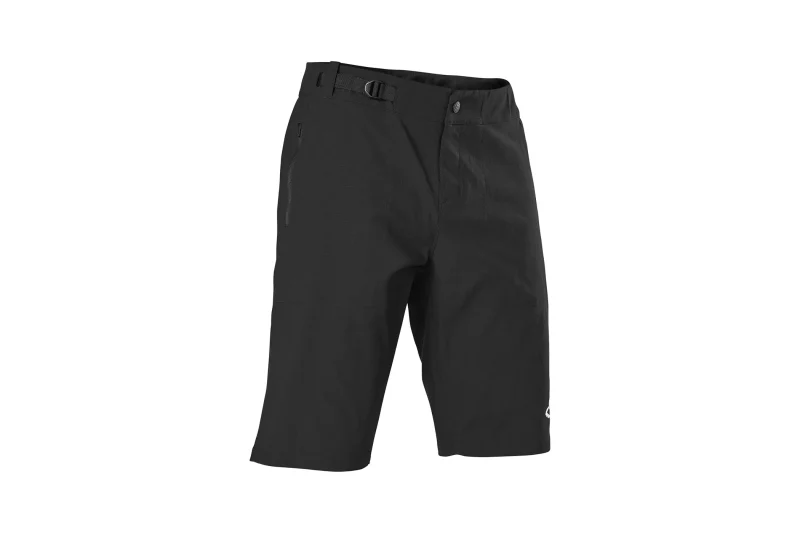 fox racing ranger black shorts w liner