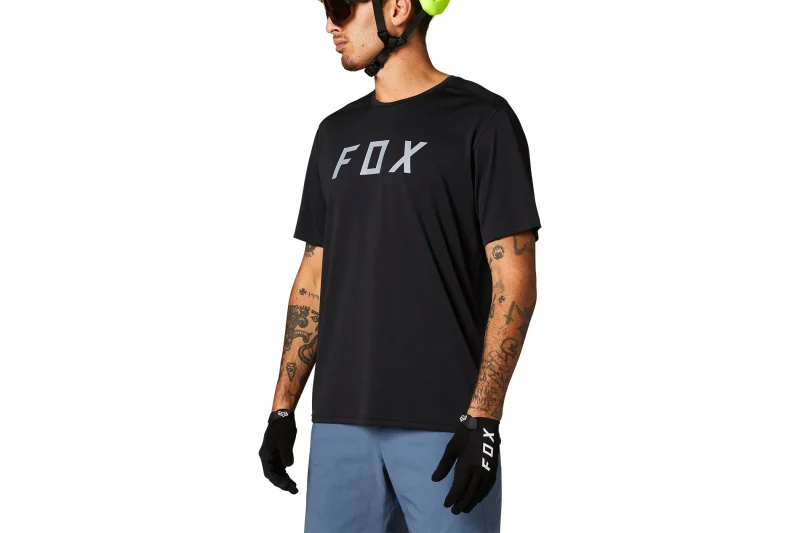 fox racing ranger ss jersey black 1