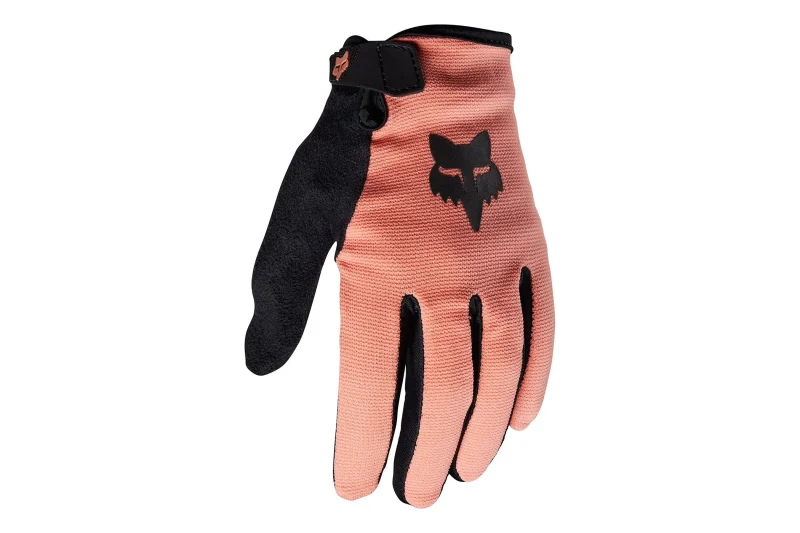 fox racing women s ranger gloves salmon