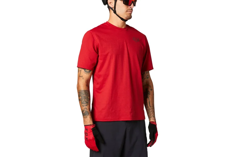 fox ranger power dry ss jersey chili