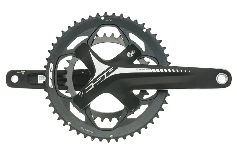 fsa omega crank set 10 11 speed 175mm 50 34t bb30