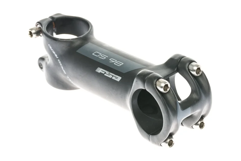 fsa os 98 carbon stem 31 8mm 100mm 6 black